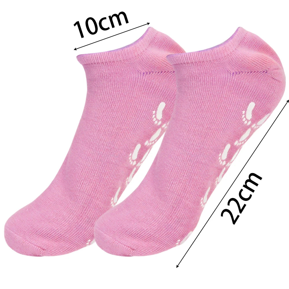 Mylo and Kyla's Hydrating Socks Pink